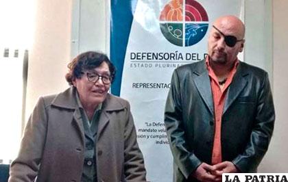 Teresa Subieta es la representante de la Defensoría del Pueblo en La Paz /ANF