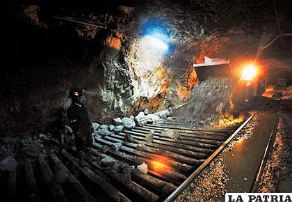 La mina Huanuni y el portentoso yacimiento de Posokoni, siguen rindiendo en la provisión de concentrados de estaño