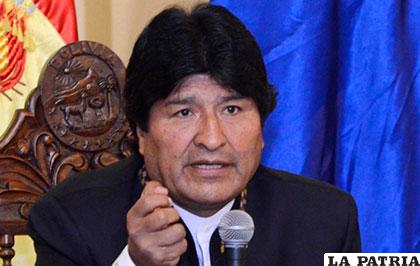 Evo Morales, Presidente del Estado Plurinacional /noticiasfides.com/Archivo