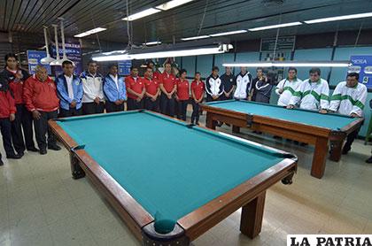 Campeonato Nacional de Billar tiene como sede a Oruro