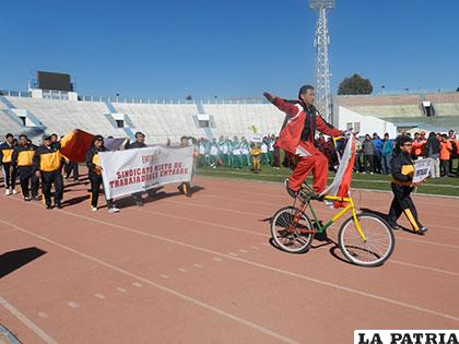 El Sindicato de Emtagas, presente en la celebración deportiva