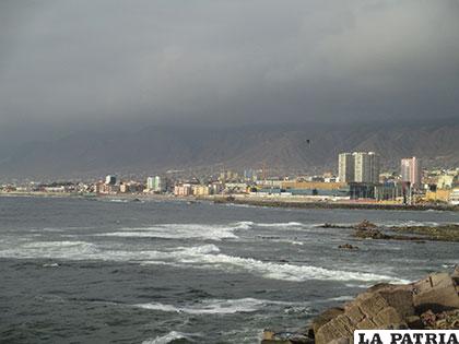 Una vista de la actual Antofagasta