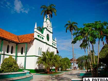 La Catedral de la ciudad de Cobija acoge a nuestra Señora del Pilar /blogspot.com