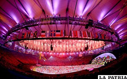 Una imagen espectacular de la inauguración de Río 2016 /Getty Images
