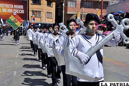 El clamor de la reivindicación marítima con la unidad educativa Mejillones 2