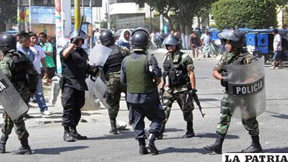 Policía Nacional mantendrá el control del orden interno