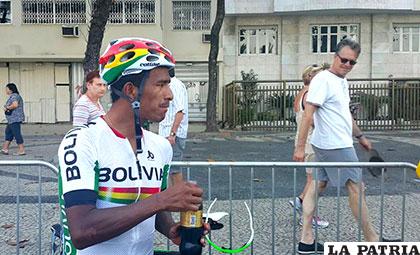 ?scar Soliz no pudo lograr su cometido en ciclismo /bolivia.com