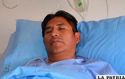 El gobernador Patzi permanece en Gastroenterología por su delicado estado de salud /GOBERNACI?N LA PAZ