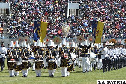 La banda del Colegio Nacional 