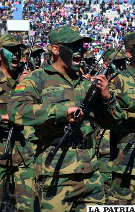 Enérgica participación del premilitar del Camacho