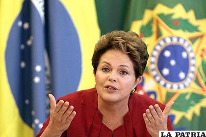 Dilma Rousseff no pasa por un buen momento