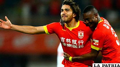 Marcelo Martins es goleador en Changchun Yatai de China /deportesrcn.com