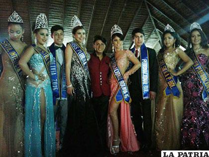 Buena representación orureña en certamen de belleza /Luis Ramírez