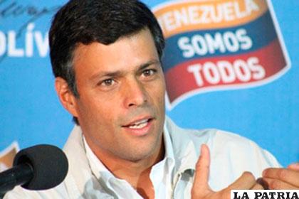 Venezolano Leopoldo López
