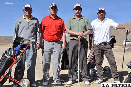 Golfistas que participan de manera permanente en los torneos