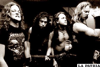 Metallica hace 25 años