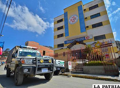 El Hospital Universitario fue el refugio del daño policial