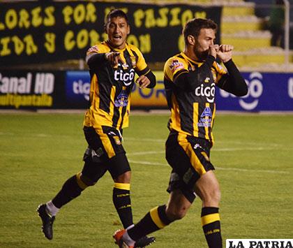Matías Alonso fue autor del primer gol de los locales /APG