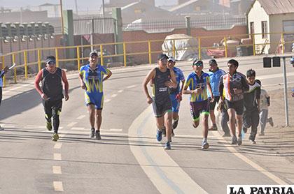 Pese a la suspensión, los atletas hoy cumplirán una prueba de duatlón