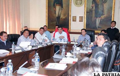 Reunión de alcaldes en Cochabamba /ANF
