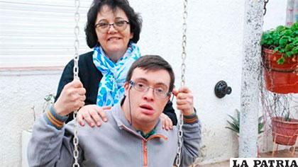 Rosita y Pablo se conocieron cuando el chico estaba en la escuela de educación especial