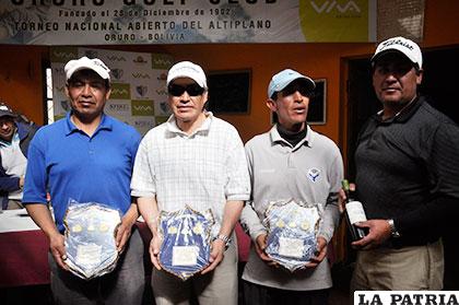Ganadores de la competencia de golf