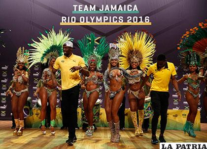 Usain Bolt baila samba para prepararse para las competiciones de atletismo, según dijo, serán sus últimos Juegos Olímpicos