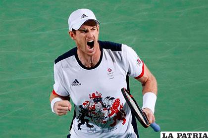 El británico Andy Murray, medalla de oro en tenis