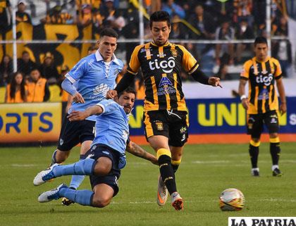 El clásico paceño se jugará el domingo en el 