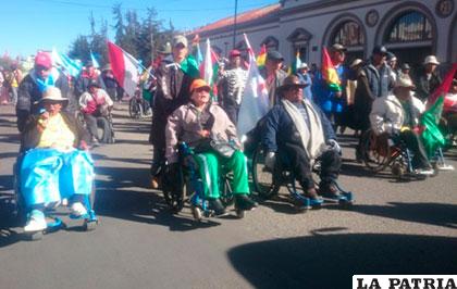 Bono anual de Bs. 1.000 equivale a 2,70 centavos por día para las personas con discapacidad /ANF/Archivo