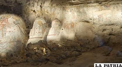 Esta cripta es del siglo VIII
