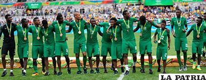 Los nigerianos se colgaron la medalla de bronce en fútbol