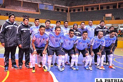 Integrantes de la selección de Oruro