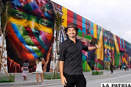Brasil ahora tiene el mural más grande del mundo /OKDIARIO.COM