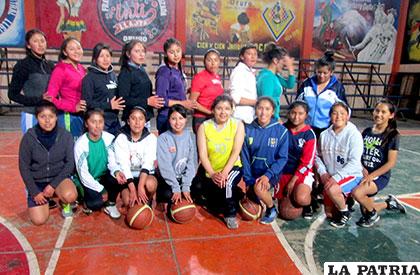 El combinado orureño de baloncesto en la categoría U-18