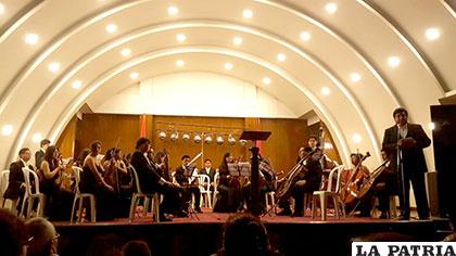 Gran presentación de la Orquesta Sinfónica de Oruro