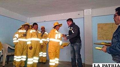 Trabajadores que fueron capacitados /ABC