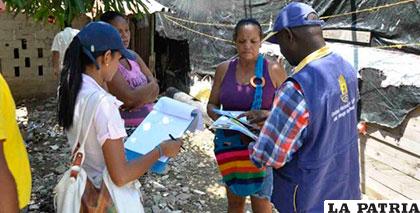 Con censos verifican situación de venezolanos en Cartagena (Colombia) /elheraldo.co