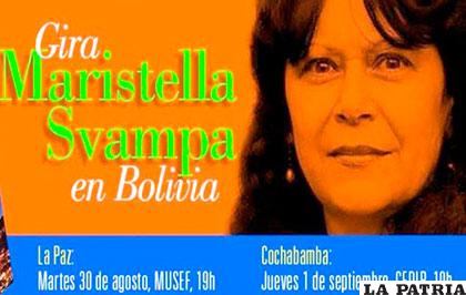 Maristella Svampa es socióloga, escritora e investigadora argentina /ANF