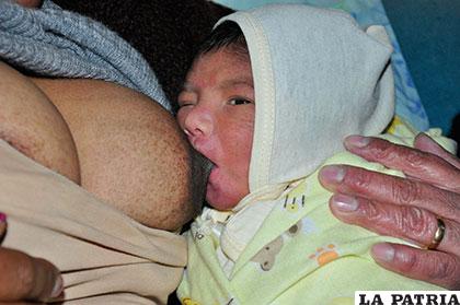 La lactancia materna es como la primera vacuna que recibe el neonato /Archivo