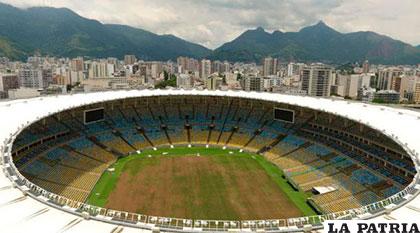 El Estadio Maracaná, que después de jugar un papel clave en la Copa del Mundo 2014 y los Juegos Olímpicos 2016 luce abandonado