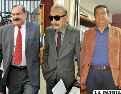Negrete, Loayza y Salinas, postulan a la presidencia de la FBF