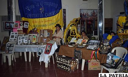 Exposición de reliquias de los cocanis