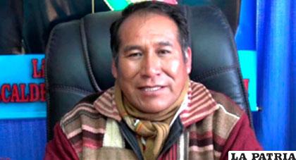 El alcalde de Achacachi, Edgar Ramos /ANF