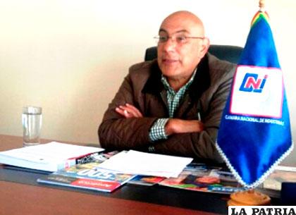 Horacio Villegas Jáuregui, presidente de la Cámara Nacional de Industrias /APG