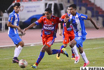 Blooming ganó (0-1) la última vez que jugaron en Sucre el 14/06/2017 /APG