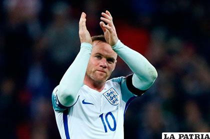 Wayne Rooney dejó la selección de su país