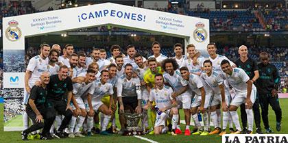 Real Madrid se quedó con el trofeo 