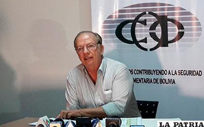 Presidente de la Cámara Agropecuaria del Oriente (CAO), Freddy Suárez /REVISTA DIGITAL