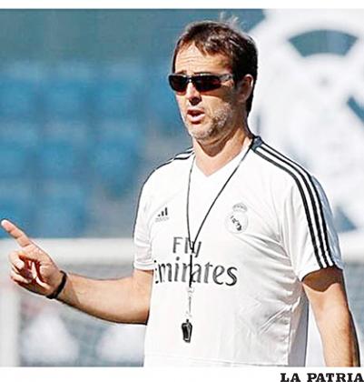 El entrenador del Real Madrid, Julen Lopetegui /REAL MADRID